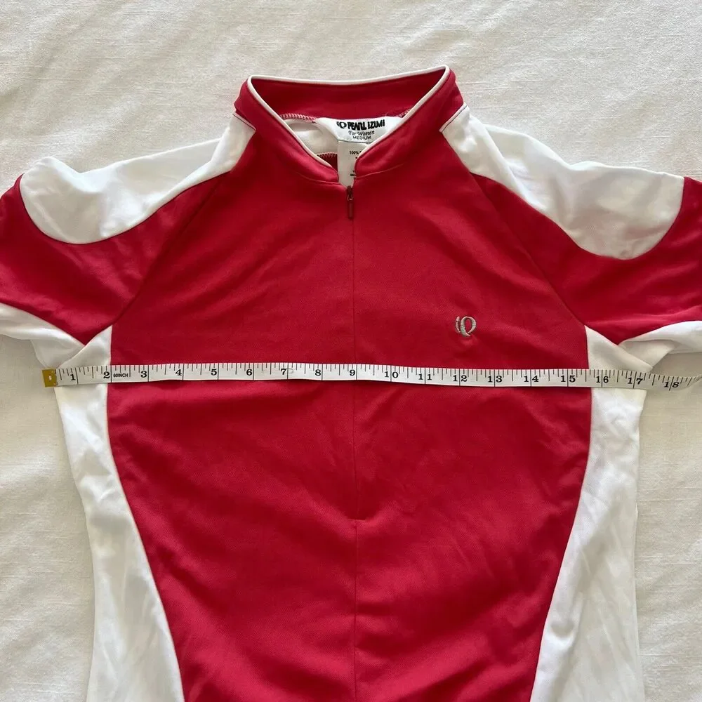 Pearl Izumi Mulberry Rose 3/4 Zip Podium Cycling‎ Jersey Women's Small M - Picture 12 of 13